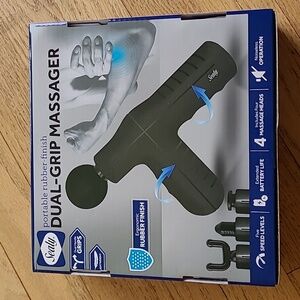 Sealy Dual Grip Massaging Gun